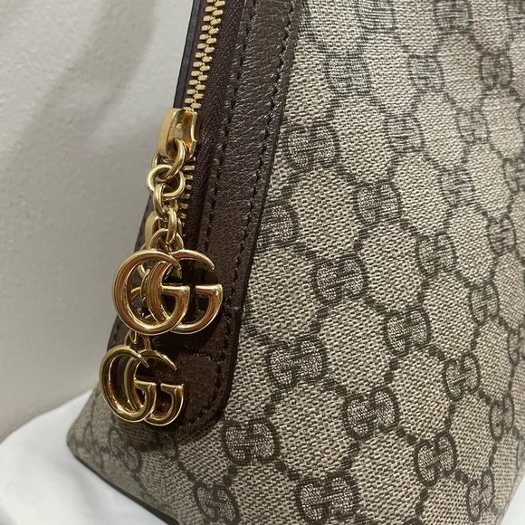 ♥️Gucci
beige Ophidia GG medium top handle bag♥️ - Picture 14 of 17